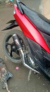 Knalpot SC Mio J Mio GT 115/125 Mio M3 Mio Z Xride Slincer Karbon Leheran Full Krum