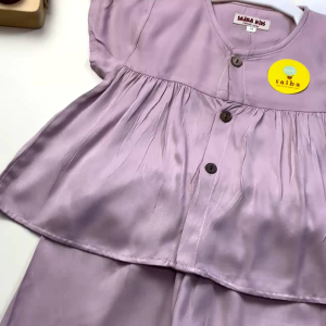 Setelan Dress Anak Perempuan Cantik / Setelan Bahan Rayon Usia 1- 3 Tahun
