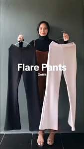 Celana Cutbray Scuba - Flare Pants Cutbray Scuba - Celana Cutbray Kantor - Celana Kerja Wanita - Celana Jumbo Super Jumbo
