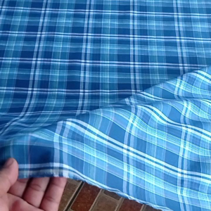 Kualitas Premium Setengah Meter: Kain Cotton Jepang Katun Yarndyed