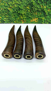 Pipa Once Cangklong Kayu Kelor Jawa Bulat Model S A432