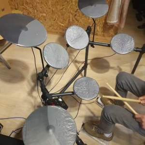 !!New arrive!! CTD-10W Electronic Drum Set + Free Gift worth Rm1++