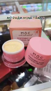 kem MỘC 20g Dưỡng Trắng Da - Giảm Mụn -Mờ Thâm-Se Khít Lỗ Chân Lông Whitening Acne Lotion Cream