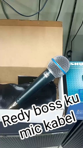 Mic Kabel Shure Beta 58A Vocal Microphone