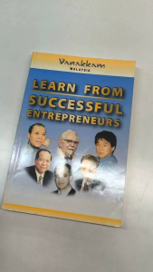 Learn from Successful Entrepreneurs |Business and motivational book | old unused book