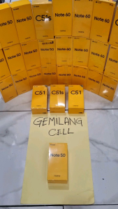 Realme NOTE 50 Ram 8+128 (+) Ram 8+64 GB Original IMEI sudah terdaftar kementerian