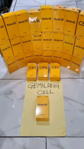 Realme NOTE 60 RAM 24GB (8+16/256 GB) ORIGINAL GARANSI RESMI - HOT ITEM!