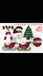 Dekorasi Natal Unik: Hiasan Slenger 2D & Candy Cane