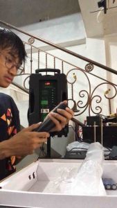 Mic Wireless Sony BT 220 Wireless Double Mik microphone tanpa kabel