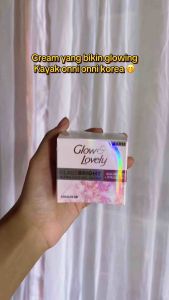 Glow & Lovely Glass Broght Ultralight Gel Cream 50gr mencerahkan