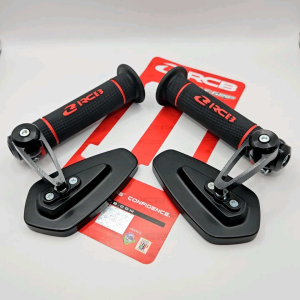 Handgrip RCB HG55 Original + Spion Jalu Oval Universal