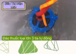 BỘ ĐẢO TRỘN THUỐC SÂU LOẠI XỊN CÓ LƯỚI LỌC - BÉC PHUN BẰNG SỨ