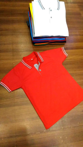 Kaos Polos Kerah Pendek Ukuran S M L XL XXL XXXL