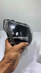 REFLEKTOR LAMPU VEGA ZR SMOKE FUL HITAM BAHAN ALA BILED