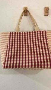 กระเป๋าถือผ้าขาวม้า สกลนคร งานทำมือ