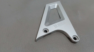 Sparepart Footstep Racing V-Series WR3 Sayap Kiri Silver WR 3 V Series