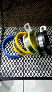 Klem Knalpot Motor Racing Stainless Berbagai Ukuran Gantungan Knalpot Stainless