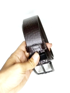 Sabuk Kulit Buaya Ikat Pinggang Kasual Bisnis kulit Sapi Motif Buaya