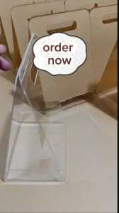 Tas Bunga Akrilik / Tas Akrilik / Box Hampers / Flower Bag TB1 Elegan & Eksklusif