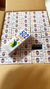 Hộp 50 chai keo dán 502 M Thành Phát keo dán sắt kết dính nhanh tiện lợi