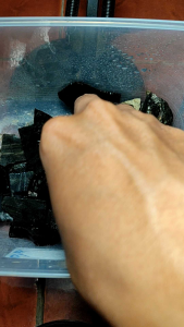 Bahan Bongkahan Akik Asli & Bulu Monyet Unik Antik Langka