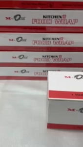 M-ONE PVC Food Wrap / PVC Cling Film 3"core 12" / 14" / 16" / 18" x 400yards