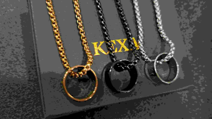 KEXA - Kalung Titanium Pria Viking Anti Karat