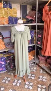 (GRATIS ONGKIR) Daster Fuji Crinkle Airflow Premium