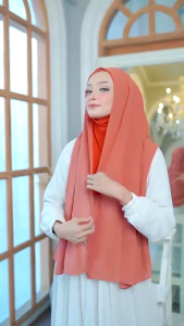 Jilbab Pashmina Instan Pastan Inara Iner Syria By Shakina Hijab