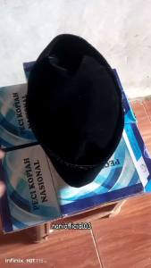 Grosir peci songkok Albalad Milenial kopiah hitam tinggi 9 cm dan 10 cm