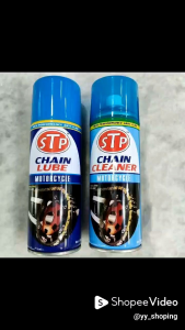 STP CHAIN LUBE CHAIN CLEANER CHAIN BRUSH MOTORCYCLE SPRAY RANTAI MOTOR MINYAK RANTAI CUCI RANTAI STP