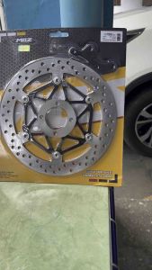 Piringan Cakram Depan MOS pnp RX King New Disc 300 + Breket Tinggal Pasang Best Quality