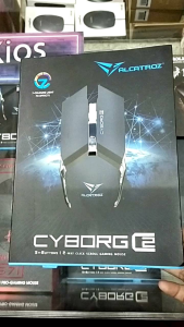 Alcatroz Cyborg C2 Wired Optical Gaming Mouse 3200DPI Original [Product Of Singapore]