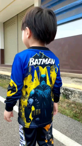 ชุดเด็กแขนยาวขายาว ผ้าไมโครผ้าลื่น (จั้มแขนขา) สำหรับเด็ก 1-10ปี พร้อมส่ง