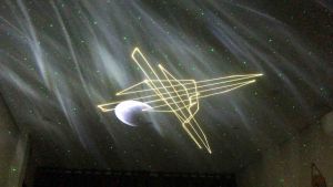 Đèn Laser 8386 Pro -  Đèn Bay Phòng