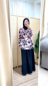 Kurung Modern | Set Blouse & Skirt FREE ACCESSORIES BELT / Baju Kurung Moden | Set blaus & Skirt