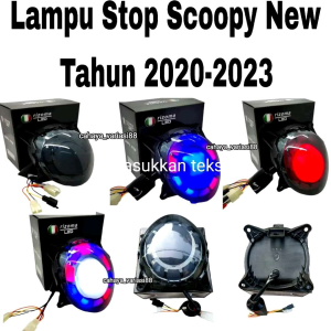 Lampu Stop Scoopy New Tahun 2020-2023/Lampu Stop Belakang Scopy new Variasi 2020-2023