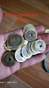 COMBO 100 ĐỒNG XU PHONG THỦY- ĐỒNG XU TRANG TRÍ