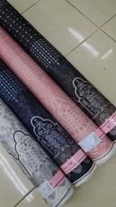 KAIN SUTRA ARABIAN SILK MOTIF MECCA ETNIK | kain Silk adem murah