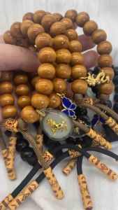 Marahuyo with Four Lucky Charms Goat/Butterfly/Dragon/Clover and Protection Bracelet