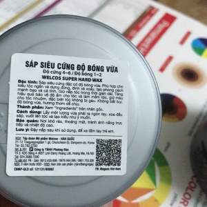 Sáp Vuốt Tóc Siêu Cứng Super Hard Wax Chính Hãng Welcos Mugens