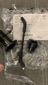 Có mã miễn phí vận chuyển - Full Bộ khoá yên vespa Primavera Sprint 3v LX S chính hãng (Dây cáp + Ống khóa + Hoa khế)