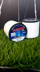 Senar Pancing Master Line Kuat anti Kriting Mudah Tengelam cocok Buat Lomba Galatama Di Kolam Danau Sungai Laut Warna Putih Susu