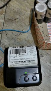 Kertas Label Thermal Stiker 80mm x 10 Meter Printer Label Sticker