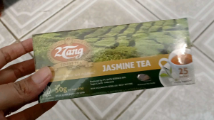TEH CELUP JASMINE TEA ATAU TEH MELATI ISI 1 PAK 25 KANTONG ( PEMBELIAN 5 PAK )