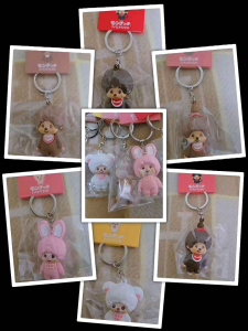 Ready sg stocks authentic Monchhichi keychains collectibles Japan exclusive
