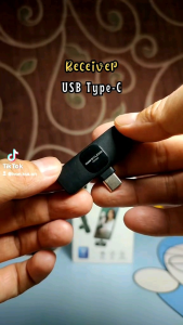 COD Cepat TaffSTUDIO Mikrofon Wireless Lavalier Portable Microphone USB Type C - ODR08