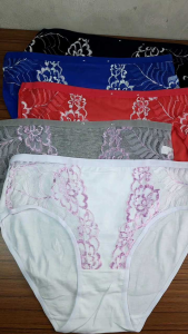 GASMAYA 67602 | Cd renda wanita 3 pcs Nyaman Katun