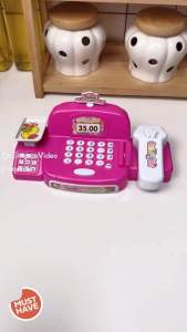 Mainan Anak Cash Register Mainan Anak Kasir Supermarket Mesin Kasir - Mini Store Bisa Bunyi Dengan Baterai