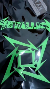 Kaos Metallica Glow In The Dark YL-129 Baju Menyala dalam gelap